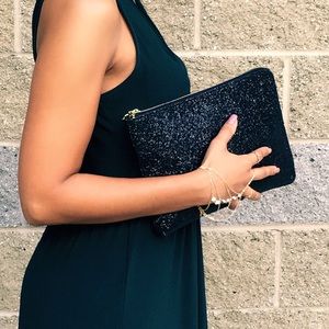 🦋Final Price🦋🖤✨Sparkly, Black Clutch🖤✨